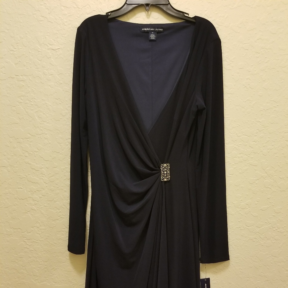 NWT American living navy blue dress